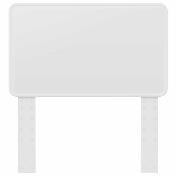 vidaXL Κεφαλάρι με κεφαλάρι Λευκό 90 cm Επεξεργασμένο ξύλο