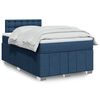 vidaXL &Kappa;&rho;&epsilon;&beta;ά&tau;&iota; Boxspring &mu;&epsilon; &Sigma;&tau;&rho;ώ&mu;&alpha; &Mu;&pi;&lambda;&epsilon; 120x190 &epsilon;&kappa;. &Upsilon;&phi;&alpha;&sigma;&mu;ά&tau;&iota;&nu;&omicron;