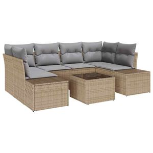 vidaXL &Sigma;&epsilon;&tau; &Kappa;&alpha;&nu;&alpha;&pi;έ &Kappa;ή&pi;&omicron;&upsilon; 8 pcs &Mu;&pi;&epsilon;&zeta; &kappa;&alpha;&iota; &Gamma;&kappa;&rho;&iota; &sigma;&upsilon;&nu;&theta;&epsilon;&tau;&iota;&kappa;ό &rho;&alpha;&tau;ά&nu;