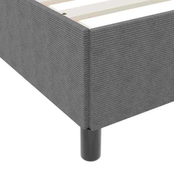 vidaXL Σκελετός Κρεβατιού Ανοιχτό γκρι 80 x 200 cm Βελούδο
