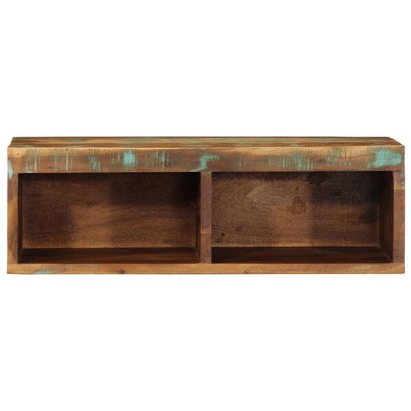 vidaXL Επίτοιχο ντουλάπι τηλεόρασης 60x30x19cm Ξύλο μασίφ αναγεννημένο