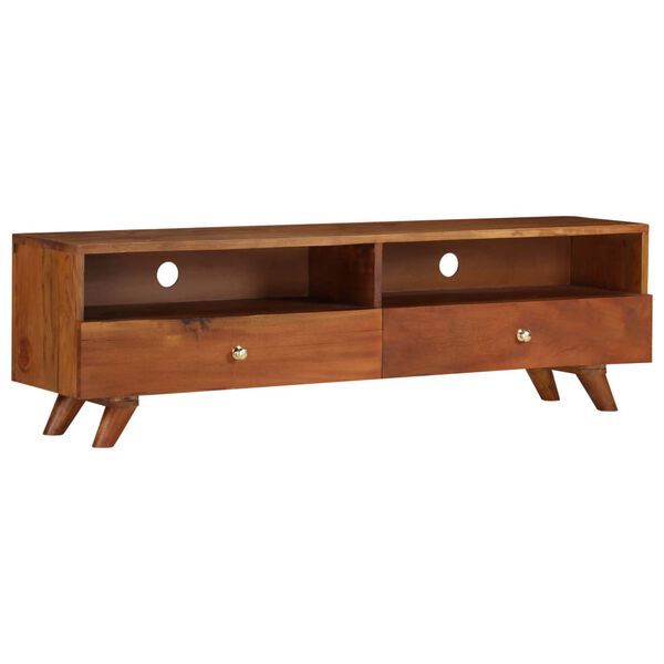 vidaXL Έπιπλο Τηλεόρασης 140x30x40 εκ. από Μασίφ Ανακυκλωμένο Ξύλο
