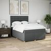 vidaXL &Kappa;&rho;&epsilon;&beta;ά&tau;&iota; Boxspring &mu;&epsilon; &Sigma;&tau;&rho;ώ&mu;&alpha; &Sigma;&kappa;&omicron;ύ&rho;&omicron; &Gamma;&kappa;&rho;&iota; 140x190 &epsilon;&kappa;. &Upsilon;&phi;&alpha;&sigma;&mu;ά&tau;&iota;&nu;&omicron;
