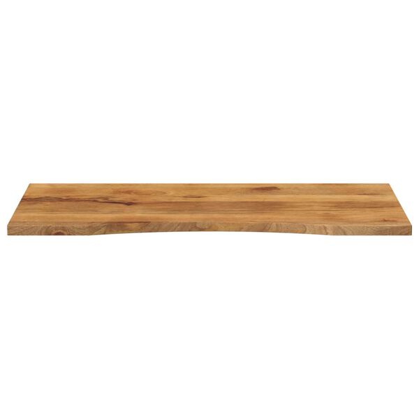 vidaXL Επιφάνεια Γραφείου Καμπύλη 110x60x2,5 εκ Μασίφ Ακατ. Μάνγκο