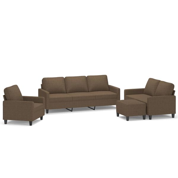 vidaXL &Pi;&omicron;&lambda;&upsilon;&theta;&rho;ό&nu;&epsilon;&sigmaf; &Sigma;&epsilon;&tau; 4 &Tau;&epsilon;&mu;&alpha;&chi;ί&omega;&nu; &Kappa;&alpha;&phi;έ &alpha;&pi;ό Ύ&phi;&alpha;&sigma;&mu;&alpha; &mu;&epsilon; &Mu;&alpha;&xi;&iota;&lambda;ά&rho;&iota;&alpha;