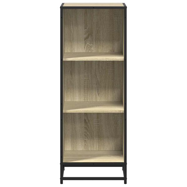 vidaXL &Nu;&tau;&omicron;&upsilon;&lambda;ά&pi;&iota; &beta;&iota;&beta;&lambda;ί&omega;&nu; Sonoma Oak 40x35x107,5 cm &Kappa;&alpha;&tau;&alpha;&sigma;&kappa;&epsilon;&upsilon;&alpha;&sigma;&mu;έ&nu;&omicron; &xi;ύ&lambda;&omicron;