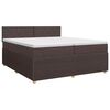 vidaXL &Kappa;&rho;&epsilon;&beta;ά&tau;&iota; box spring &mu;&epsilon; &sigma;&tau;&rho;ώ&mu;&alpha; &Sigma;&kappa;&omicron;ύ&rho;&omicron; &Kappa;&alpha;&phi;έ 200 x 200 cm Ύ&phi;&alpha;&sigma;&mu;&alpha;
