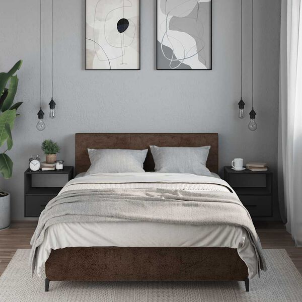 vidaXL &Epsilon;&pi;&iota;&tau;&omicron;ί&chi;&iota;&alpha; &kappa;&omicron;&mu;&omicron;&delta;ί&nu;&alpha; 2 &tau;&epsilon;&mu;ά&chi;&iota;&alpha; &Mu;&alpha;ύ&rho;&omicron; 40x31x39,5 cm