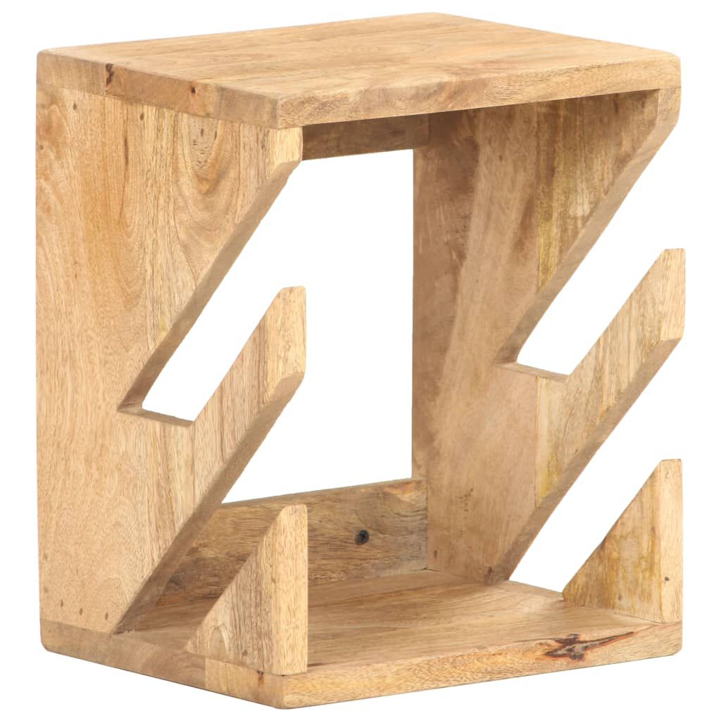 vidaXL Βάση για Skateboard Επιτοίχια 25x20x30 εκ. Μασίφ Ξύλο Μάνγκο