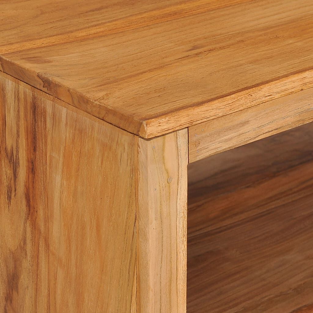 vidaXL Τραπεζάκι Σαλονιού 80 x 80 x 40 εκ. από Μασίφ Ξύλο Μάνγκο