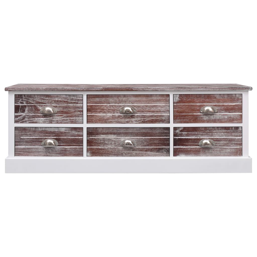 vidaXL Έπιπλο Χολ / Εισόδου Καφέ 115 x 30 x 40 εκ. Ξύλινο