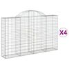 vidaXL &Sigma;&upsilon;&rho;&mu;&alpha;&tau;&omicron;&kappa;&iota;&beta;ώ&tau;&iota;&alpha; &Tau;&omicron;&xi;&omega;&tau;ά 4 &tau;&epsilon;&mu;. 200x30x120/140 &epsilon;&kappa;. &Gamma;&alpha;&lambda;&beta;&alpha;&nu;. &Alpha;&tau;&sigma;ά&lambda;&iota;