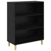 vidaXL Highboard &Mu;&alpha;ύ&rho;&eta; &Omicron;&xi;&upsilon;ά 69,5 x 32,5 x 180 &epsilon;&kappa; &Epsilon;&pi;&epsilon;&xi;&epsilon;&rho;&gamma;&alpha;&sigma;&mu;έ&nu;&omicron; &xi;ύ&lambda;&omicron;