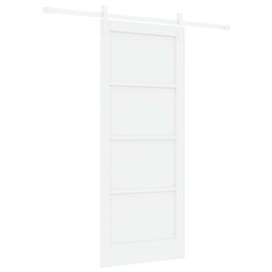 vidaXL &Sigma;&upsilon;&rho;ό&mu;&epsilon;&nu;&eta; &Pi;ό&rho;&tau;&alpha; ORKDAL 83 x 202 &epsilon;&kappa;. &Mu;&alpha;&sigma;ί&phi; &Xi;ύ&lambda;&omicron; &Pi;&epsilon;ύ&kappa;&omicron;&upsilon; &Lambda;&epsilon;&upsilon;&kappa;ό