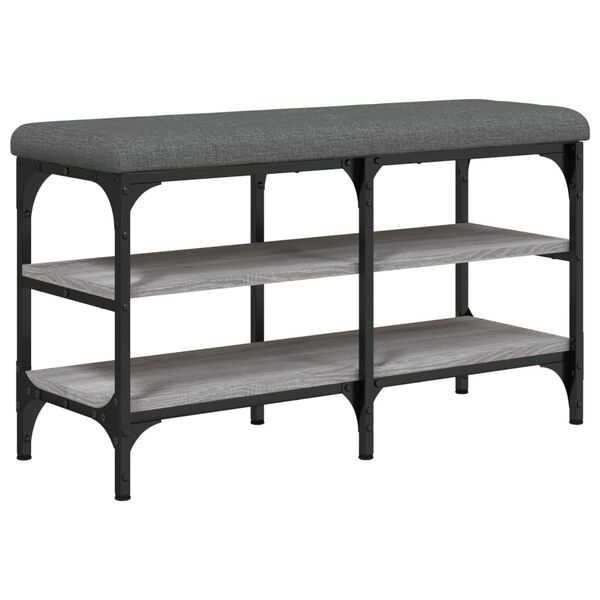 vidaXL Παπουτσοθήκη Γκρι Sonoma 82x32x47 εκ. από Επεξεργασμένο Ξύλο
