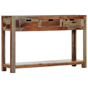 vidaXL &Kappa;&omicron;&nu;&sigma;ό&lambda;&alpha; &Tau;&rho;&alpha;&pi;έ&zeta;&iota; &mu;&epsilon; 3 &Sigma;&upsilon;&rho;&tau;ά&rho;&iota;&alpha; 120x30x75 &epsilon;&kappa;. &Mu;&alpha;&sigma;ί&phi; &Xi;ύ&lambda;&omicron; &Alpha;&kappa;&alpha;&kappa;ί&alpha;&sigmaf;