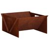 vidaXL &Phi;&omega;&tau;&iota;ά &Sigma;&kappa; rusty 40 x 40 x 20 cm &Alpha;&tau;&sigma;ά&lambda;&iota; &Sigma;&kappa;&lambda;&eta;&rho;&upsilon;&theta;έ&nu; &sigma;&tau;&omicron;&nu; &Alpha;έ&rho;&alpha;