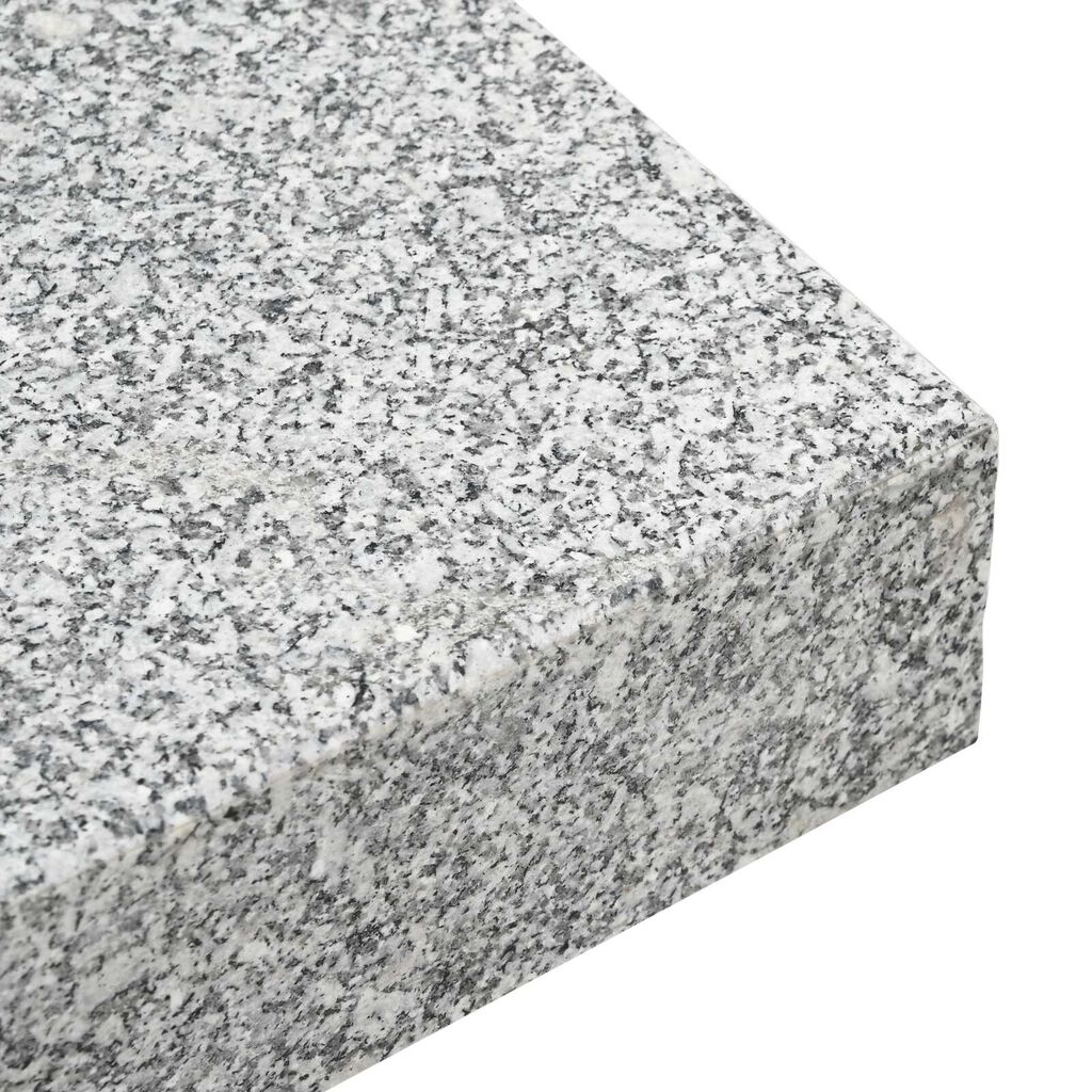 vidaXL Βάση Ομπρέλας Ανοιχτό Γκρι 45 x 25 x 8,3 εκ. από Γρανίτη