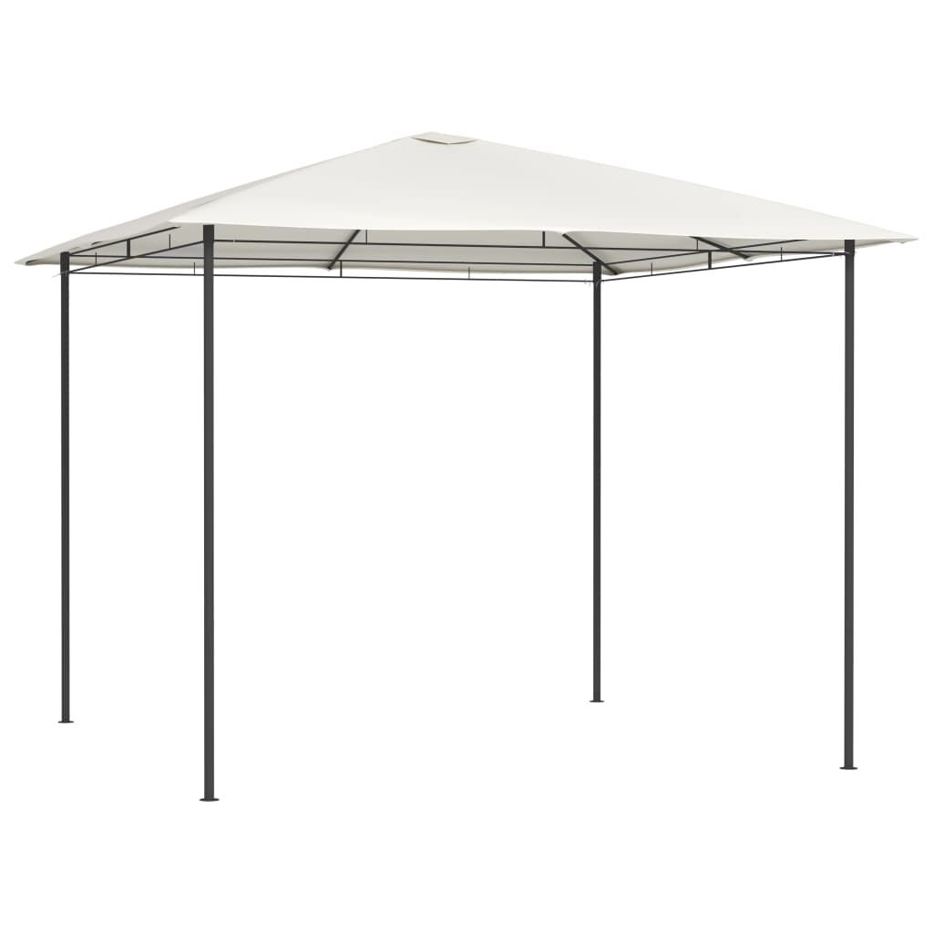 vidaXL Κιόσκι Κρεμ 3 x 3 x 2,6 μ. 160 γρ./μ²
