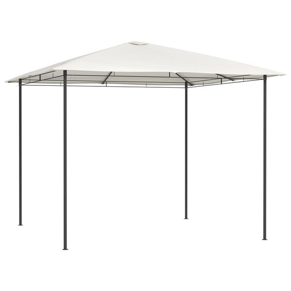 vidaXL Κιόσκι Κρεμ 3 x 3 x 2,6 μ. 160 γρ./μ²