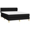 vidaXL &Kappa;&rho;&epsilon;&beta;ά&tau;&iota; Boxspring &mu;&epsilon; &Sigma;&tau;&rho;ώ&mu;&alpha; &Mu;&alpha;ύ&rho;&omicron; 140x200 &epsilon;&kappa;. &Upsilon;&phi;&alpha;&sigma;&mu;ά&tau;&iota;&nu;&omicron;