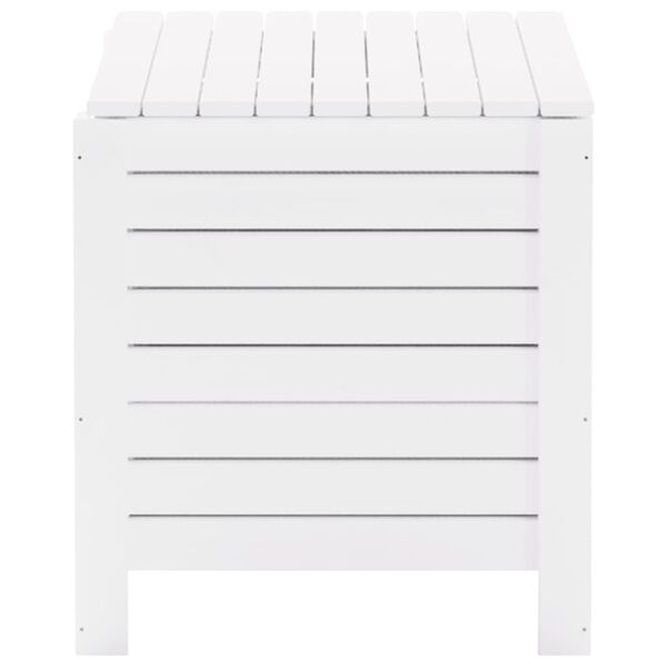 vidaXL Κουτί Αποθήκευσης με Καπάκι RANA Λευκό 60x49x54εκ. Μασίφ Πεύκο