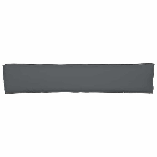 vidaXL Σετ Μαξιλαριών Πάγου 2 pcs Ανθρακί 200 x 40 x 8 εκ.