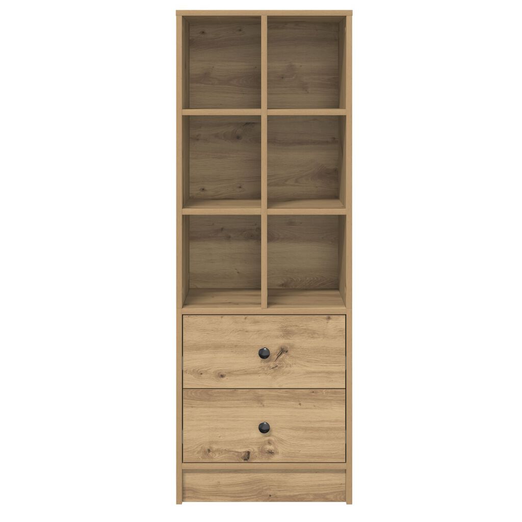 vidaXL Μονάδα Ραφιών Artisan Oak Artisan Oak Επεξεργασμένο ξύλο Μεσαίο