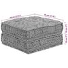 vidaXL Μαξιλάρι Καφέ 70 x 70 x 36 εκ Πολυεστέρας