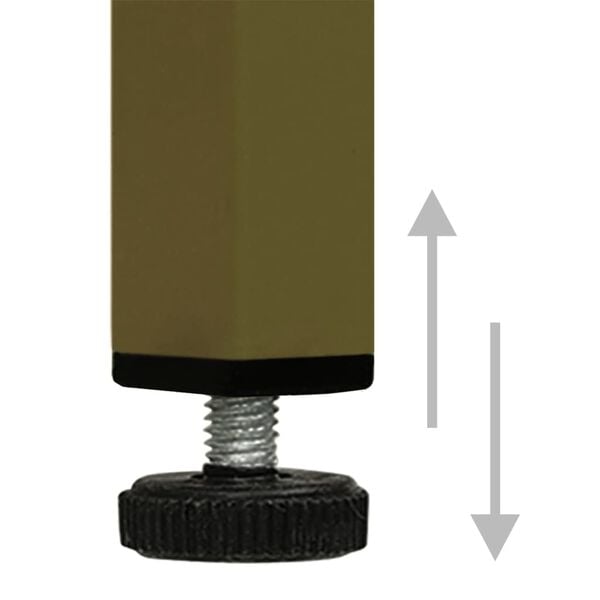 vidaXL Ντουλάπι Αποθήκευσης Πράσινο Λαδί 80 x 35 x 101,5 εκ. Ατσάλινο