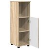 vidaXL Ντουλάπι Μπάνιου Sonoma Δρυς 30 x 35 x 95 εκ Επεξεργασμένο ξύλο