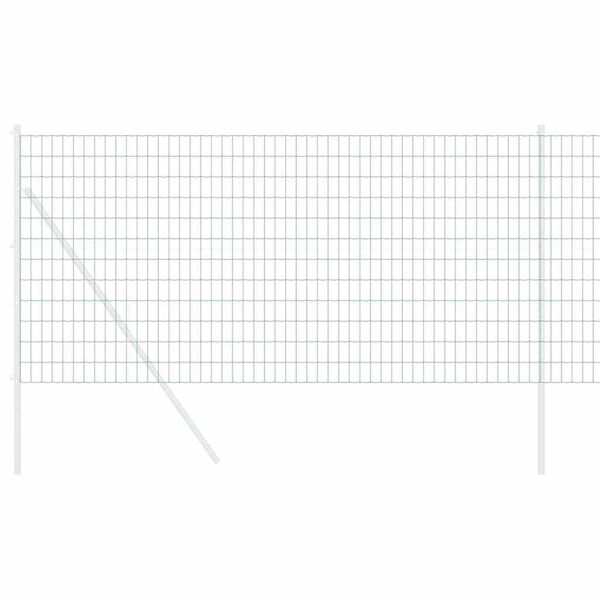 vidaXL Φράχτης Εuro Πράσινο 0.4 x 10 μ Σίδηρος με επικάλυψη PVC