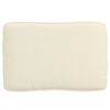 vidaXL Σετ Μαξιλαριών Πάγου 2 pcs Κρεμ 120 x 80 x 12 cm Ύφασμα Oxford