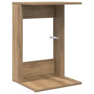 vidaXL &Tau;&rho;&alpha;&pi;&epsilon;&zeta;ά&kappa;&iota; &Pi;&lambda;&epsilon;&upsilon;&rho;ά&sigmaf; Artisan Oak 40 x 38 x 62,5 &epsilon;&kappa;