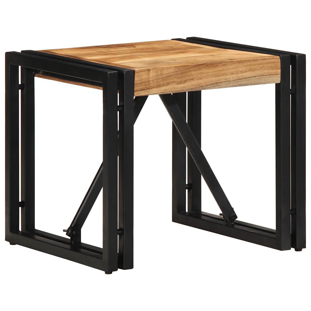 vidaXL Τραπεζάκι σαλονιού 40x40x35 cm μασίφ ξύλο ακακίας