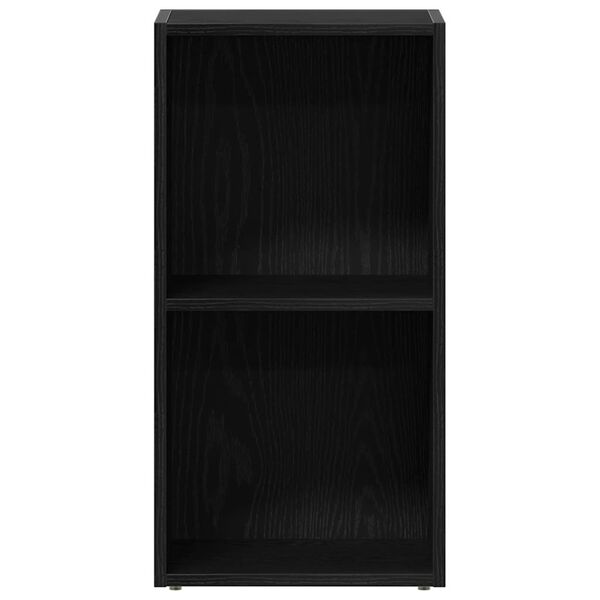 Κουτί αποθήκευσης vidaXL LP Μαύρη βελανιδιά 71x34x36 cm
