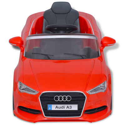 vidaXL Αυτοκίνητο Ηλεκτροκίνητο Audi A3 με Τηλεχειριστήριο Κόκκινο