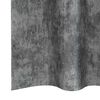 vidaXL Κουρτίνα με κουρτίνες 2 pcs Γκρι 140 x 140 cm Βελούδο