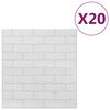 vidaXL 3D &Tau;&omicron;ύ&beta;&lambda;&alpha; &Tau;&alpha;&pi;&epsilon;&tau;&sigma;&alpha;&rho;ί&alpha;&sigmaf; &Alpha;&upsilon;&tau;&omicron;&kappa;ό&lambda;&lambda;&eta;&tau;&alpha; &Lambda;&epsilon;&upsilon;&kappa;ά 20 &tau;&epsilon;&mu;.