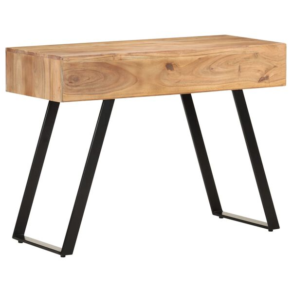 vidaXL Γραφείο Live Edge 107x45x79 εκ. από Μασίφ Ξύλο Ακακίας
