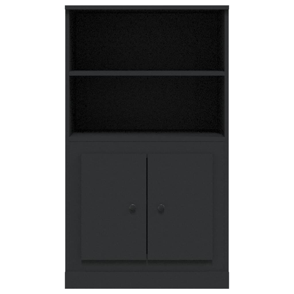 vidaXL Ντουλάπι Μαύρο 60 x 35,5 x 103,5 εκ. από Επεξεργασμένο Ξύλο
