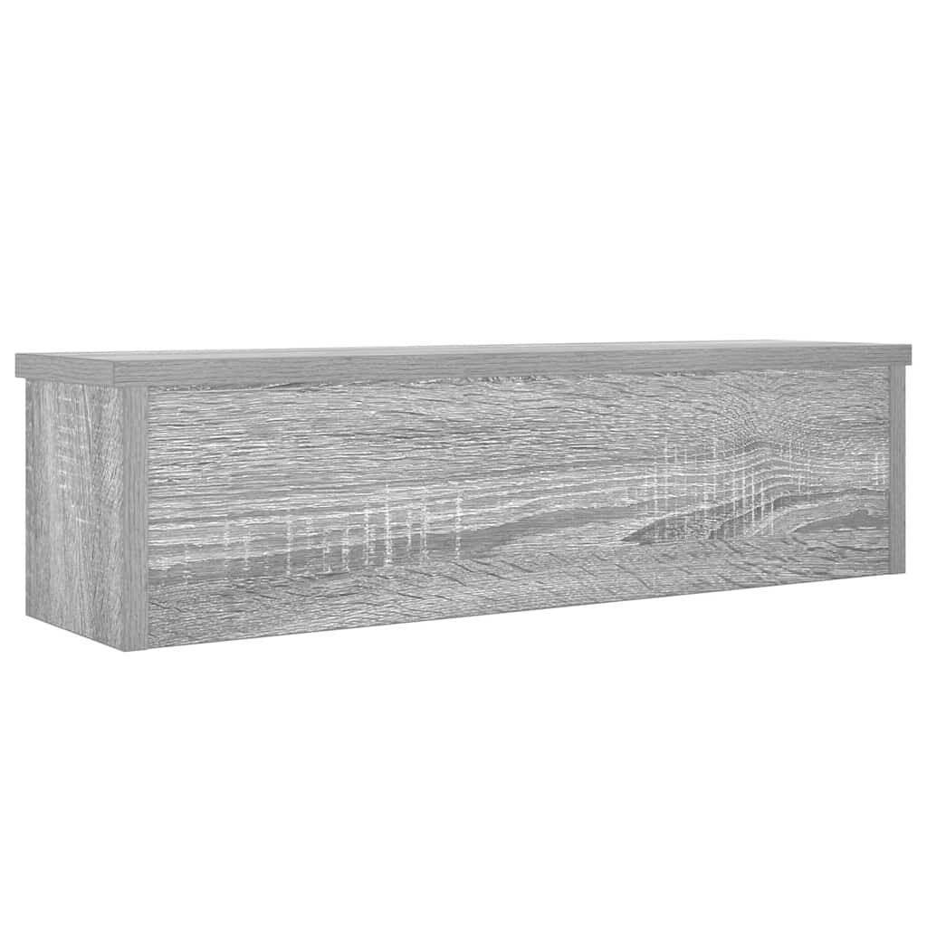 vidaXL Ράφι κουζίνας στοιβαζόμενο Γκρι Sonoma 50x15x16 εκ.
