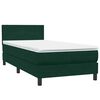 vidaXL &Kappa;&rho;&epsilon;&beta;ά&tau;&iota; Boxspring &mu;&epsilon; &Sigma;&tau;&rho;ώ&mu;&alpha; &Sigma;&kappa;&omicron;ύ&rho;&omicron; &Pi;&rho;ά&sigma;&iota;&nu;&omicron; 100x210&epsilon;&kappa;. &Beta;&epsilon;&lambda;&omicron;ύ&delta;&iota;&nu;&omicron;