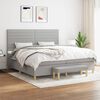 vidaXL &Kappa;&rho;&epsilon;&beta;ά&tau;&iota; Boxspring &mu;&epsilon; &Sigma;&tau;&rho;ώ&mu;&alpha; &Alpha;&nu;&omicron;&iota;&chi;&tau;ό &Gamma;&kappa;&rho;&iota; 200x200 &epsilon;&kappa;. &Upsilon;&phi;&alpha;&sigma;&mu;ά&tau;&iota;&nu;&omicron;