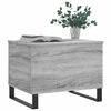 vidaXL Τραπεζάκι Σαλονιού Γκρι Sonoma 60x44,5x45εκ. Επεξεργασμένο Ξύλο