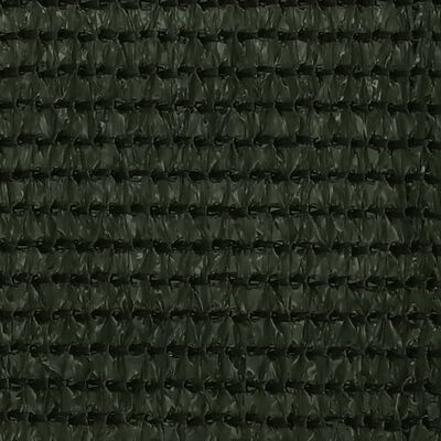 vidaXL Διαχωριστικό Βεράντας Σκούρο Πράσινο 120 x 300 εκ. από HDPE