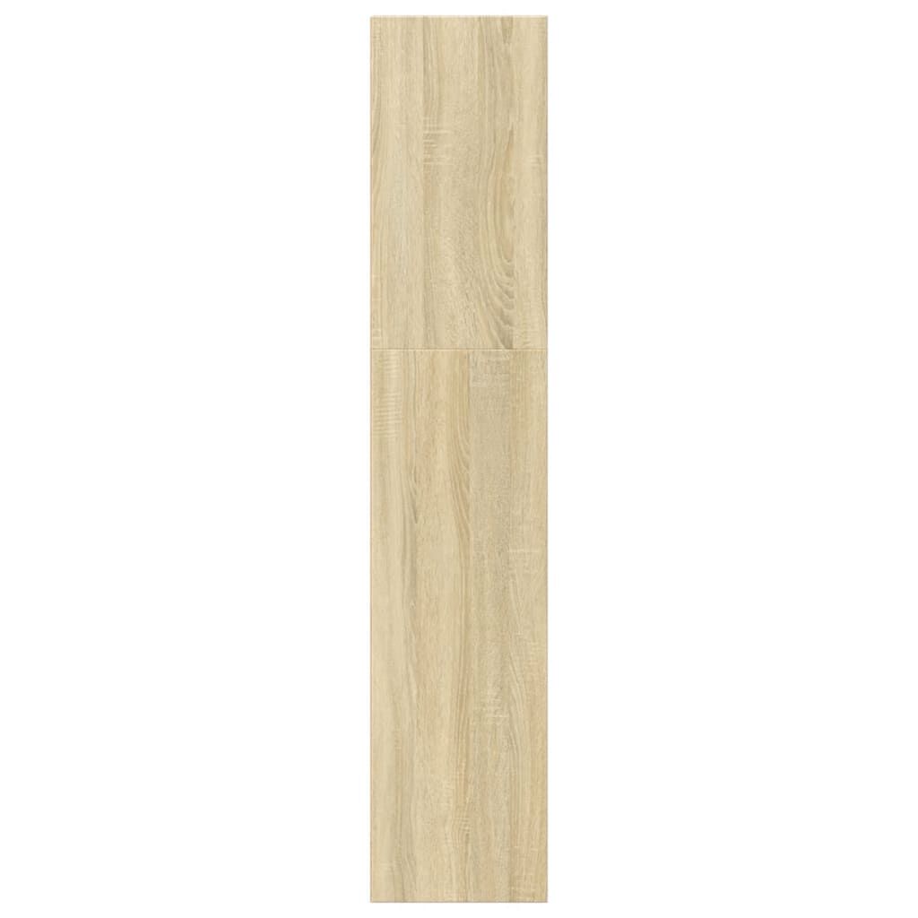 vidaXL Βιβλιοθήκη Sonoma Δρυς 40x30x152 εκ. από Επεξεργασμένο Ξύλο