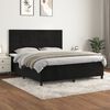 vidaXL &Kappa;&rho;&epsilon;&beta;ά&tau;&iota; Boxspring &mu;&epsilon; &Sigma;&tau;&rho;ώ&mu;&alpha; &Mu;&alpha;ύ&rho;&omicron; 180x200 &epsilon;&kappa;. &Beta;&epsilon;&lambda;&omicron;ύ&delta;&iota;&nu;&omicron;