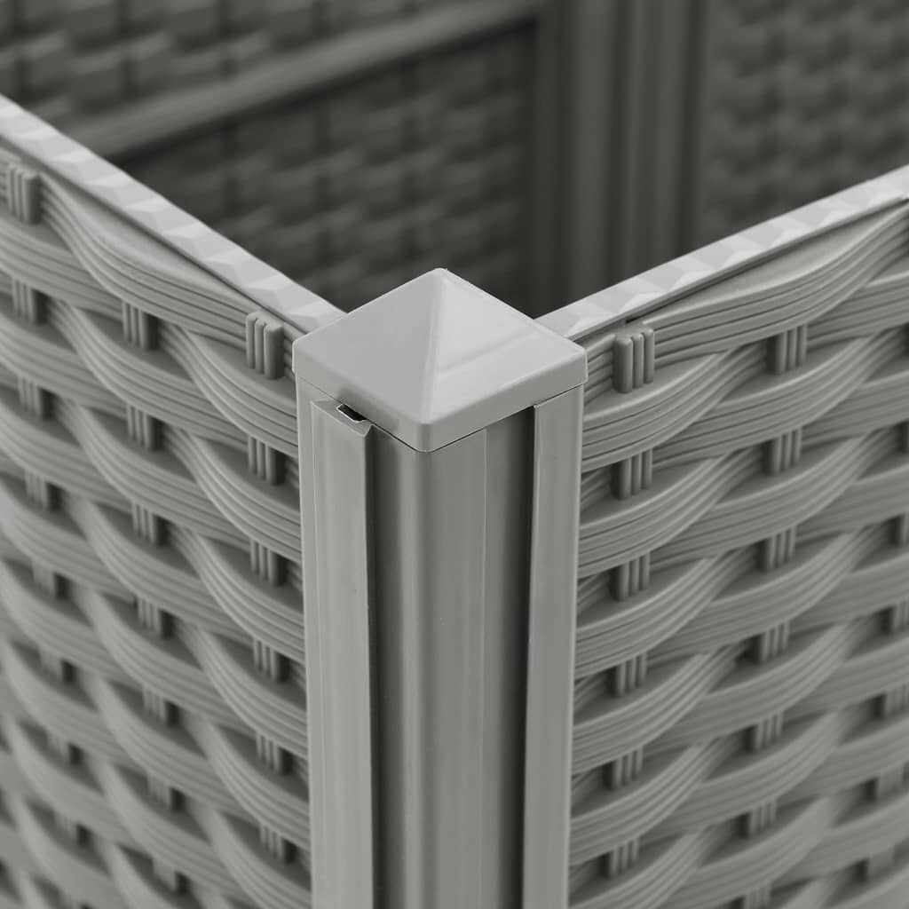 vidaXL Ζαρντινιέρα 120 x 40 x 38 εκ. από Πολυπροπυλένιο