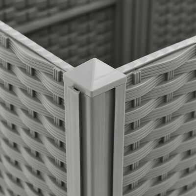 vidaXL Ζαρντινιέρα 120 x 40 x 38 εκ. από Πολυπροπυλένιο